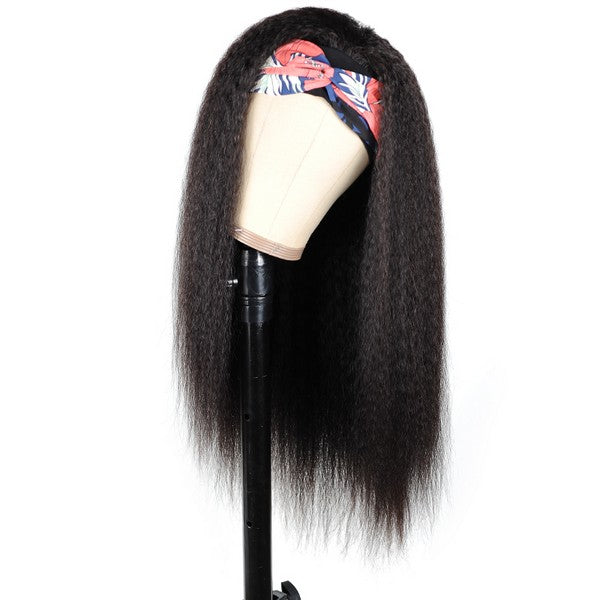 Kinky Straight Headband Wig