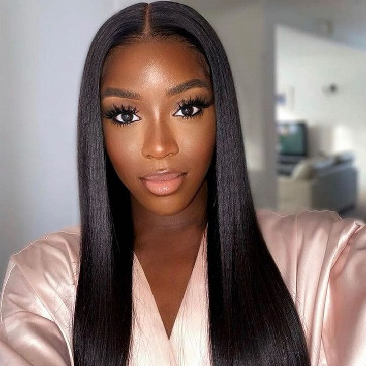 U Part Wig Straight