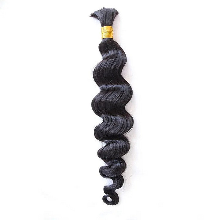 Loose Wave Bulk Hair Extensions for Braiding