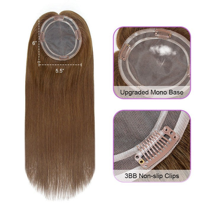 Mono Top Hair Topper Color 4#