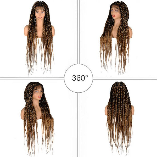 Full Lace Braid Wig_K45