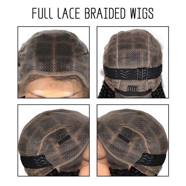 Full Lace Braid Wig_K45