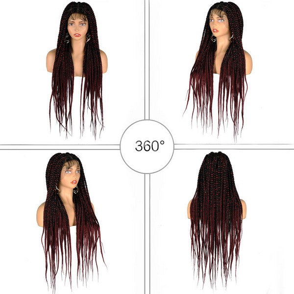 Full Lace Braid Wig_K45