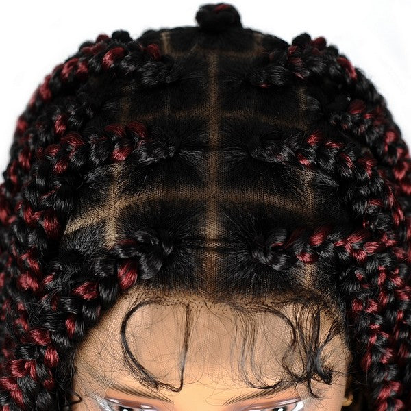 Full Lace Braid Wig_K45