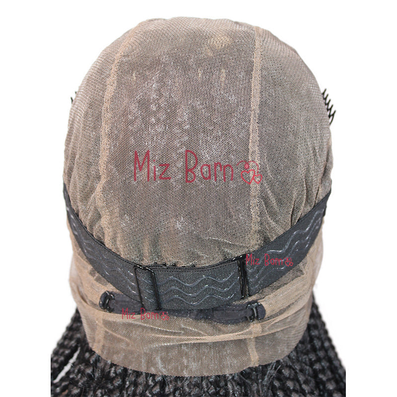 18" Full Lace Front Wigs Braided Wigs Synthetic Wigs