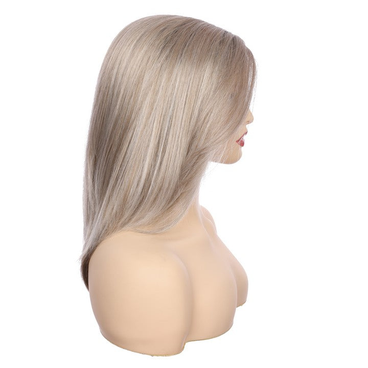 Straight Synthetic Wig-Gray