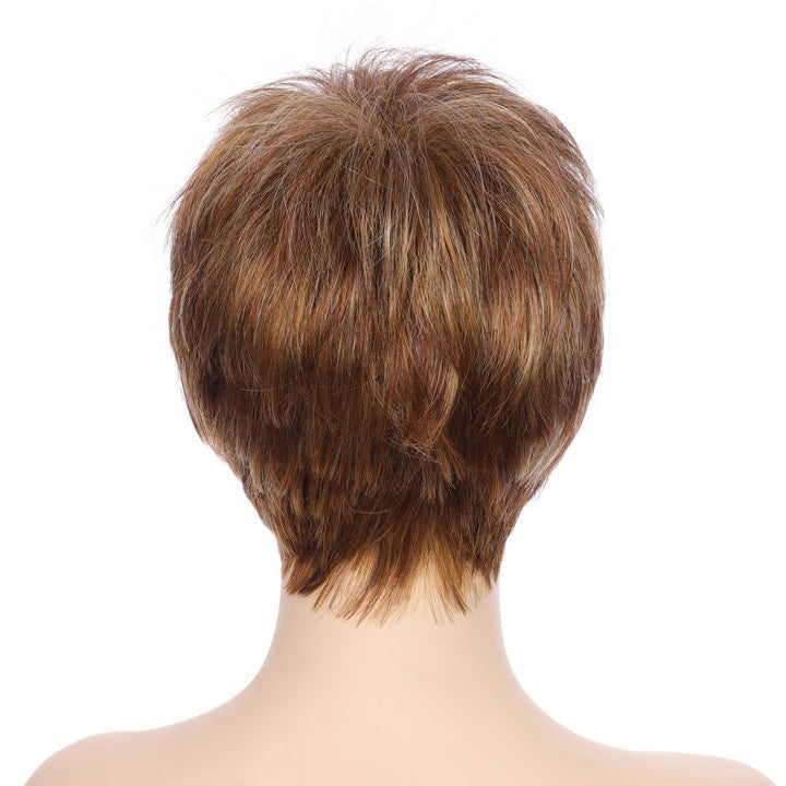 Synthetic Short Curly Wig-Ginger Blonde