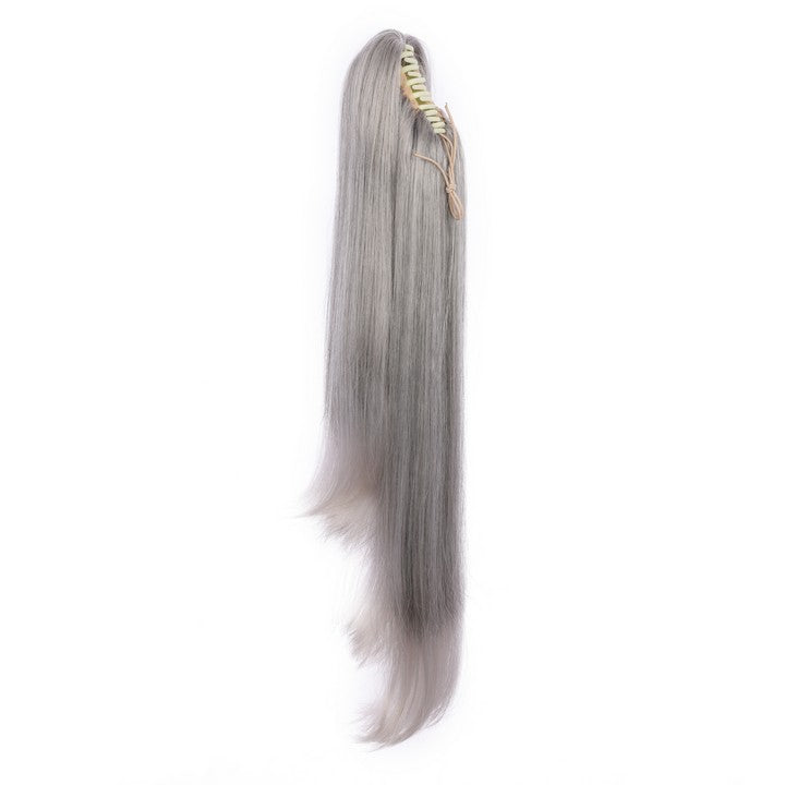 Gray Ponytail Extensions