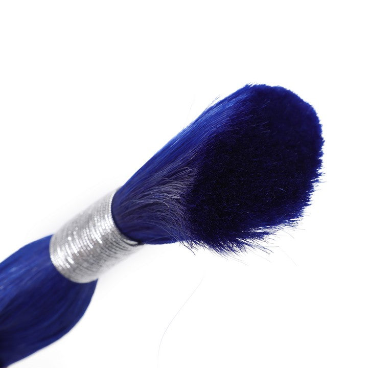 Blue Wet & Wavy Bulk Hair Extensions for Braiding