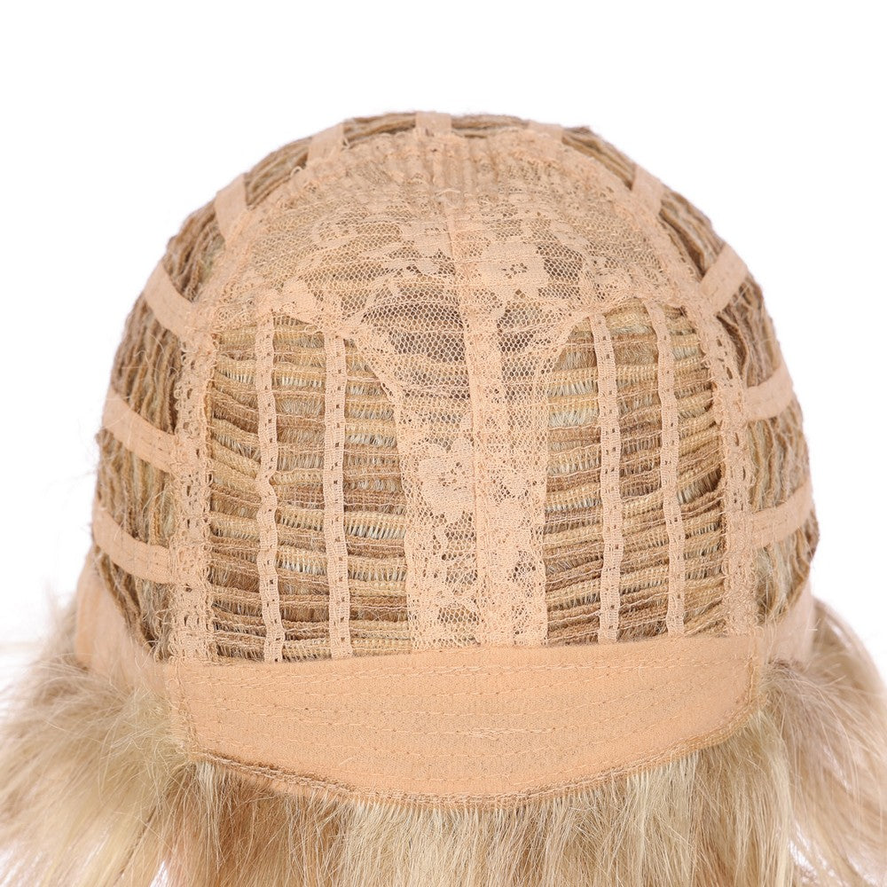 Synthetic Short Curly Wig-Honey Blonde