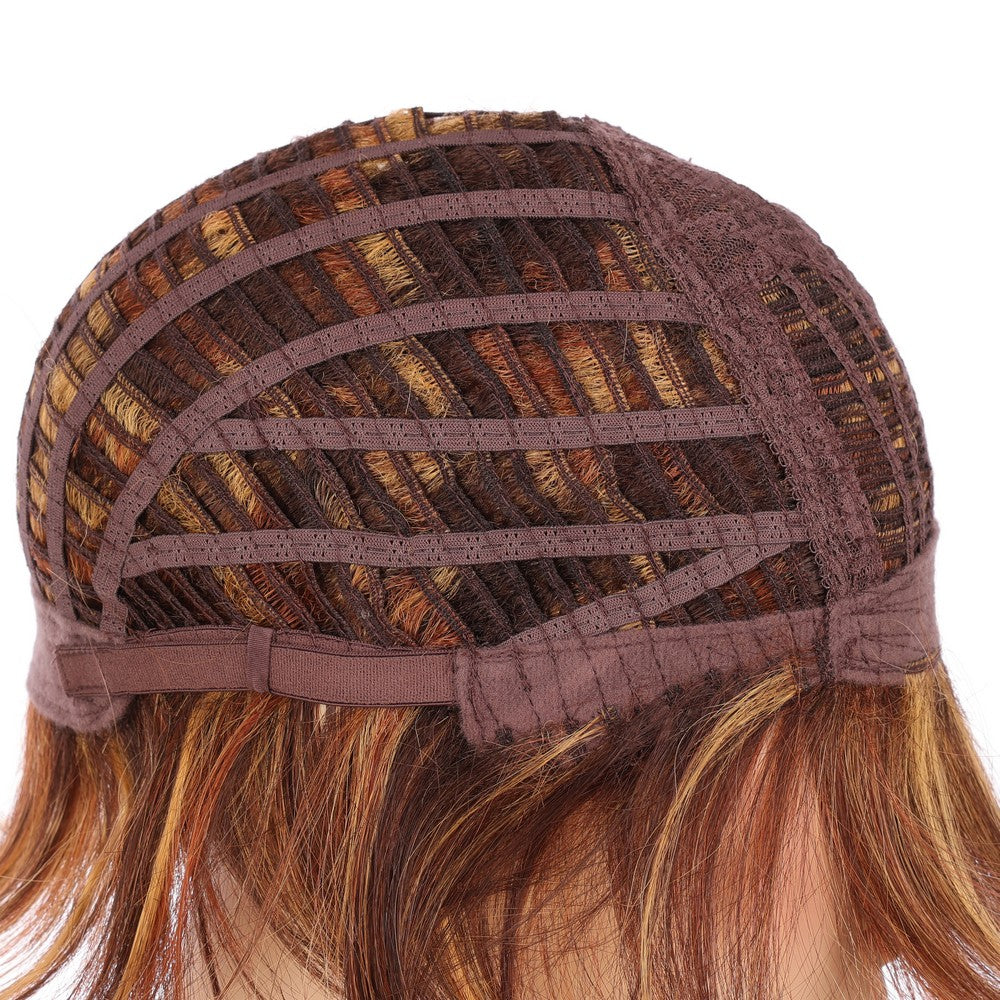 Dark Brwon (#T132/33/40) Synthetic Short Curly Wig