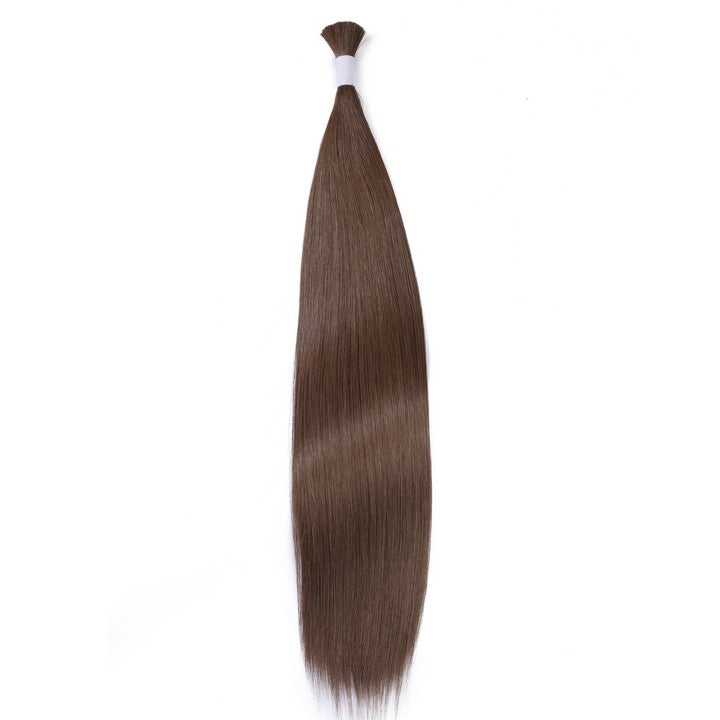 Dark Brown #MM Wet & Wavy Bulk Hair Extensions for Braiding
