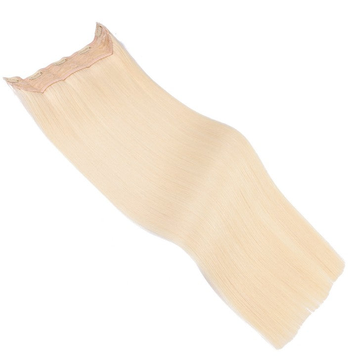 Ice Blonde (#1001) Halo Hair Extension-22Inch