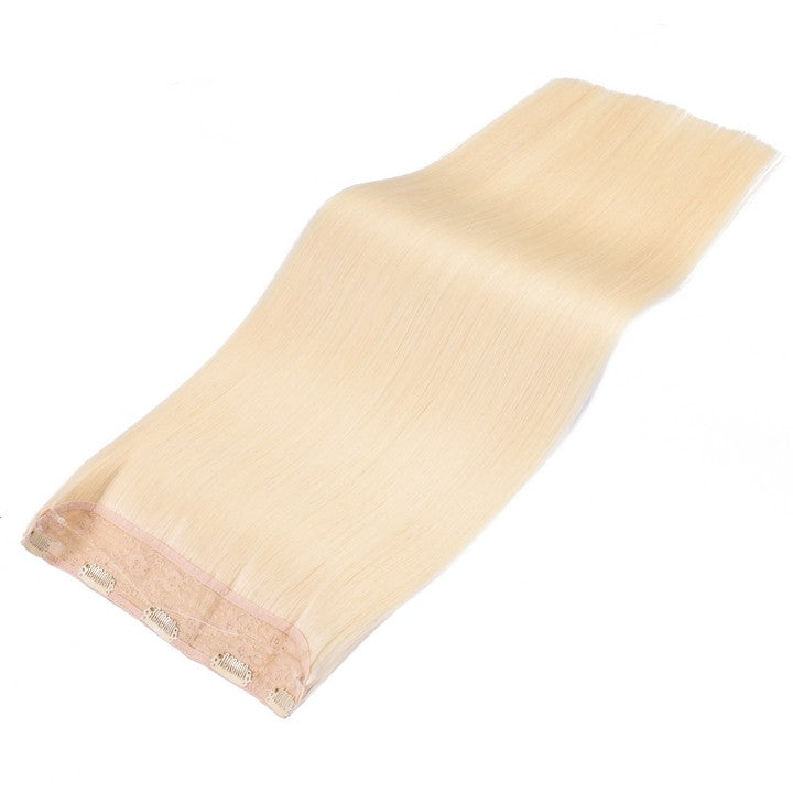 Ice Blonde (#1001) Halo Hair Extension-22Inch