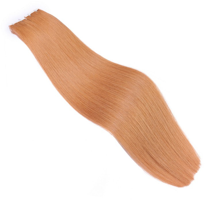 Ginger Blonde #27 Tape In Human Hair Extensions-20Inch