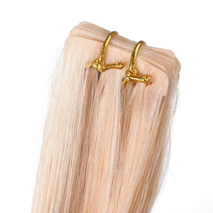 Honey Blonde #16/613 Tape In Human Hair Extensions-20Inch
