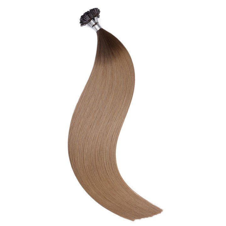 Dark Brown Blonde Tip Hair Extensions