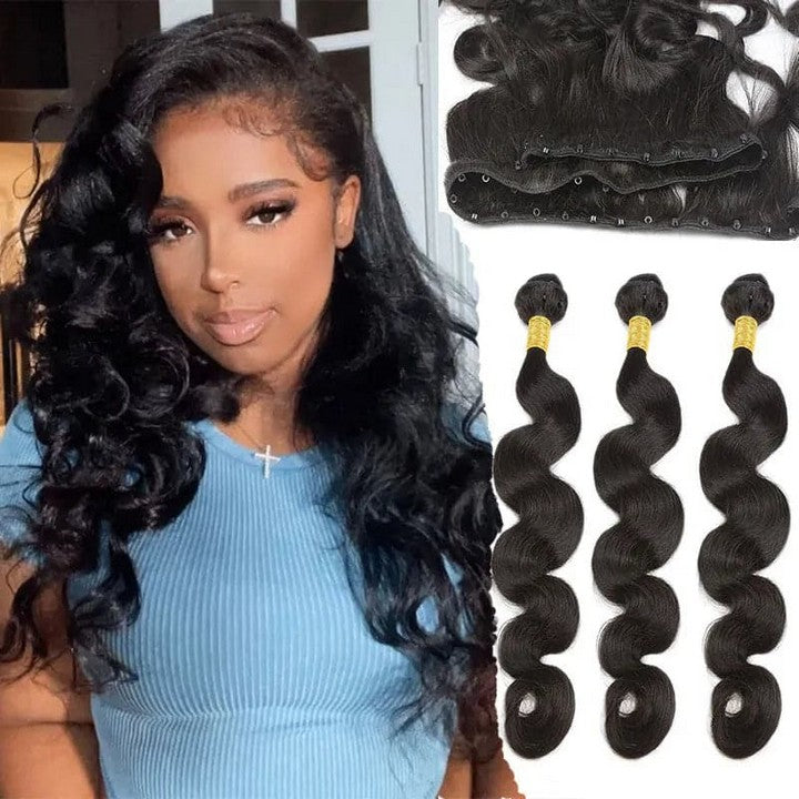 Body Wave Microlink Weft Hair Extensions