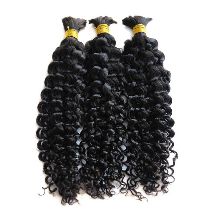 Spanish Curl Bulk Hair Extensions for Braiding