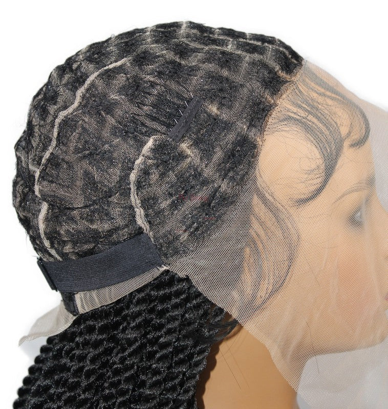 24Inch Full Lace Front Wigs Braided Wigs Synthetic Wigs