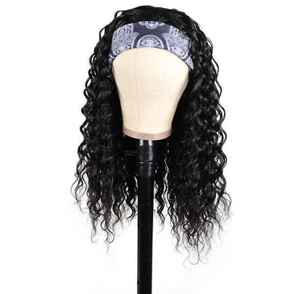 Water Wave Headband Wig