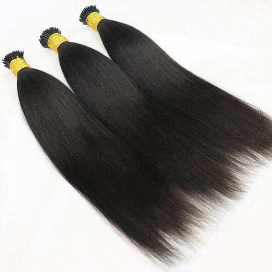 Yaki Straight I Tip Hair Extension