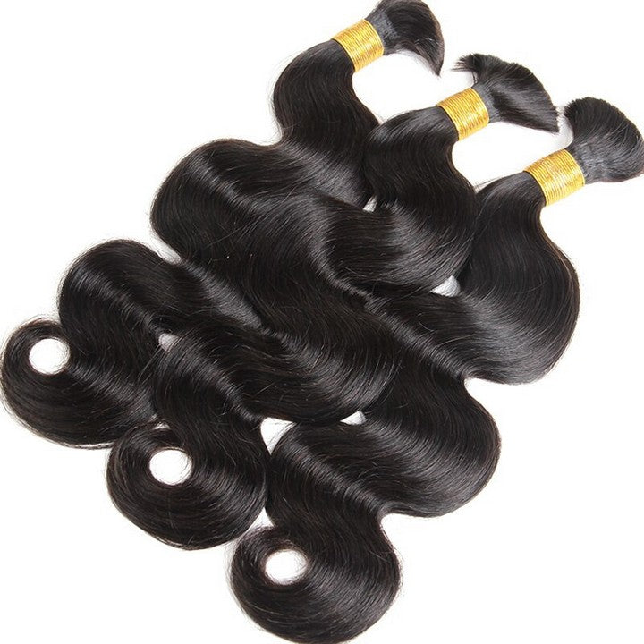 Body Wave Bulk Hair Extensions for Braiding