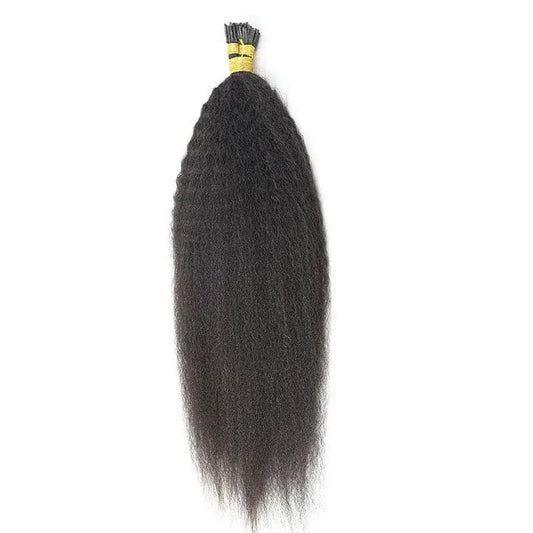 Kinky Straight I Tip Hair Extension