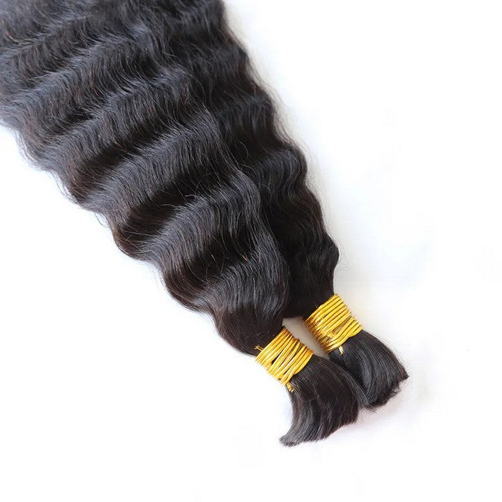 Wet & Wavy Bulk Hair Extensions for Braiding