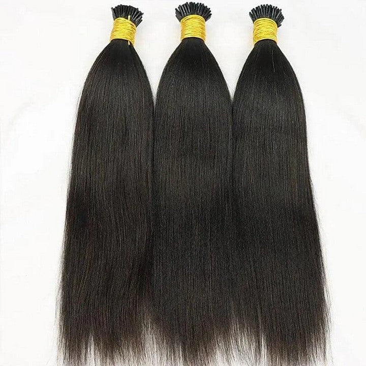 Yaki Straight I Tip Hair Extension