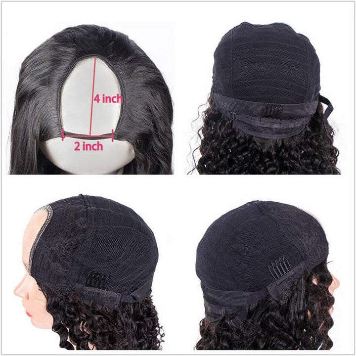 U Part Wig Straight