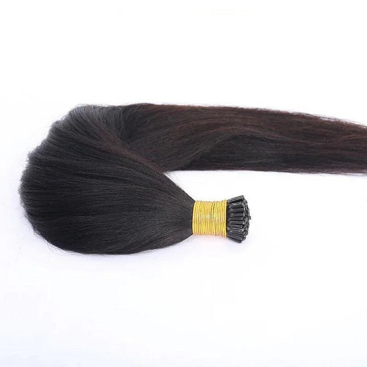 Yaki Straight I Tip Hair Extension