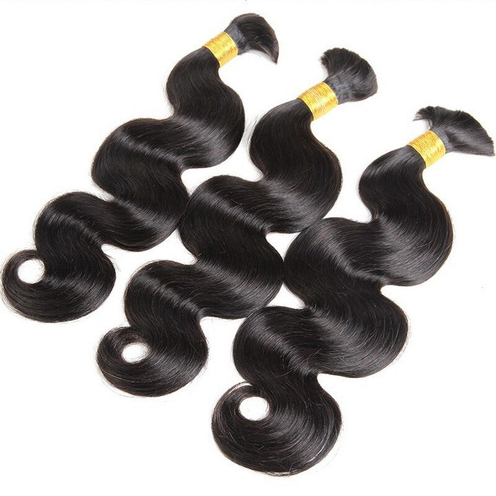 Body Wave Bulk Hair Extensions for Braiding