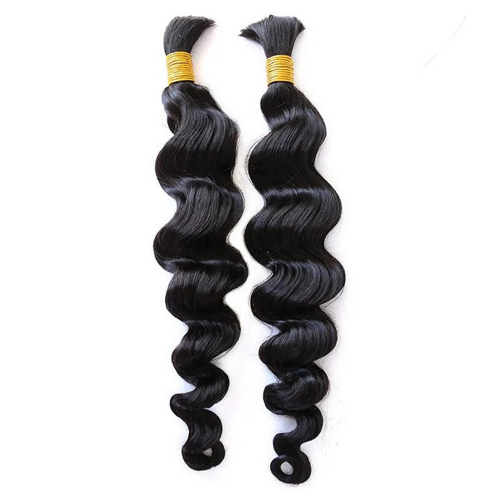 Loose Wave Bulk Hair Extensions for Braiding