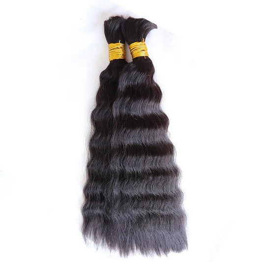 Wet & Wavy Bulk Hair Extensions for Braiding