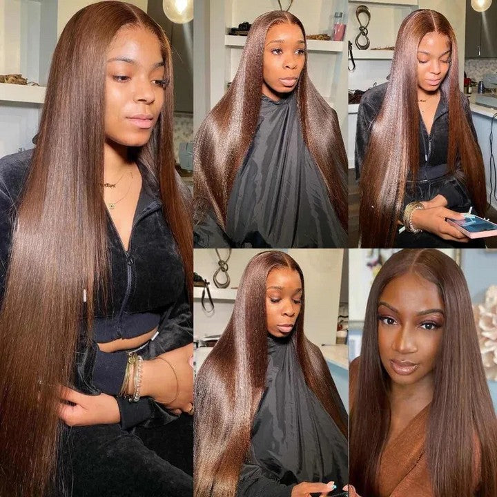 Straight Wig-Brown