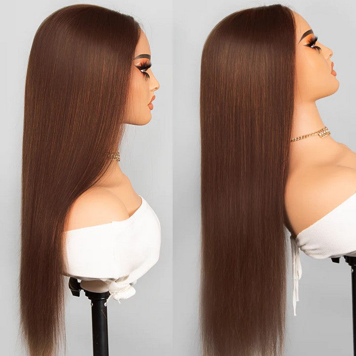 Straight Wig-Brown