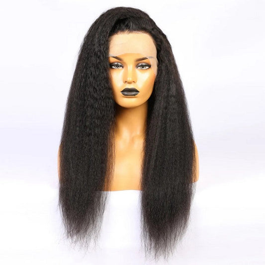 Full Lace Wig Kinky Straight