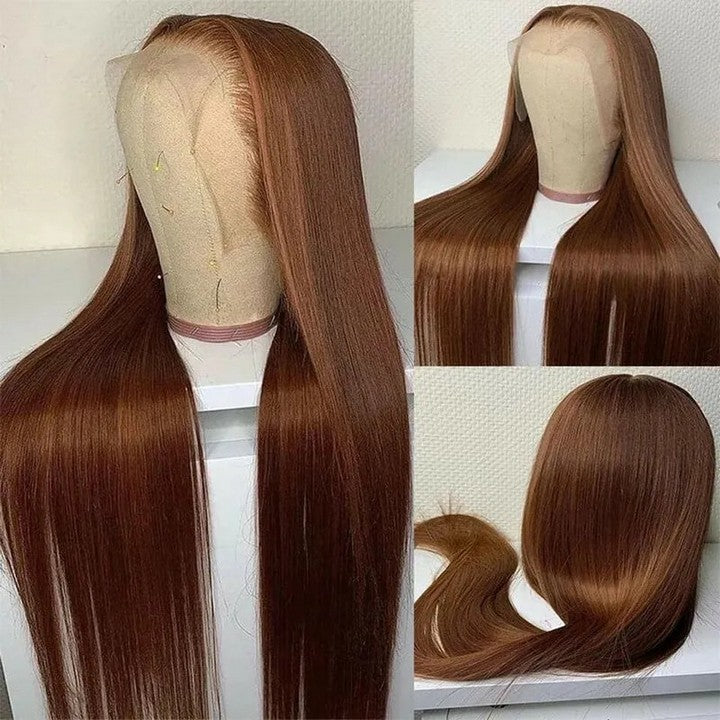 Straight Wig-Brown