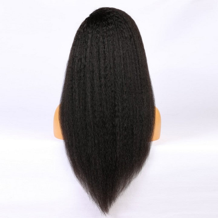 Full Lace Wig Kinky Straight