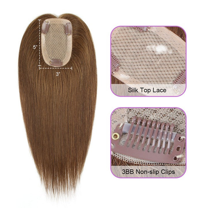 Silk Top Hair Topper Color 3#