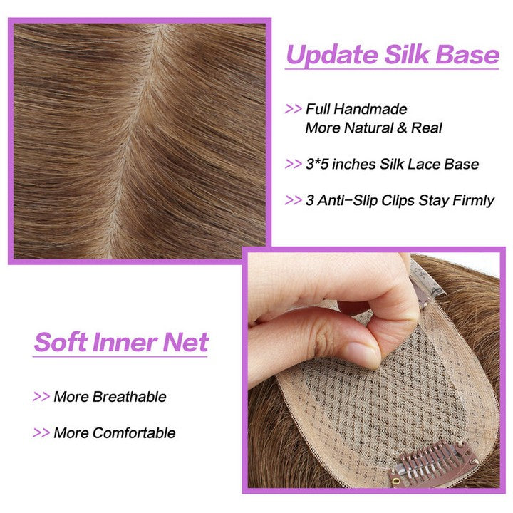 Silk Top Hair Topper Color 3#