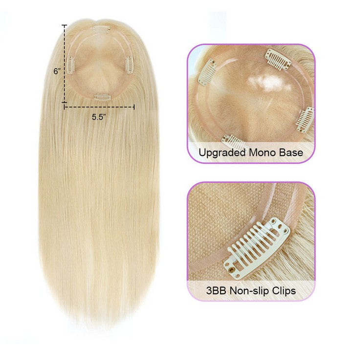 Mono Top Hair Topper Color 613#