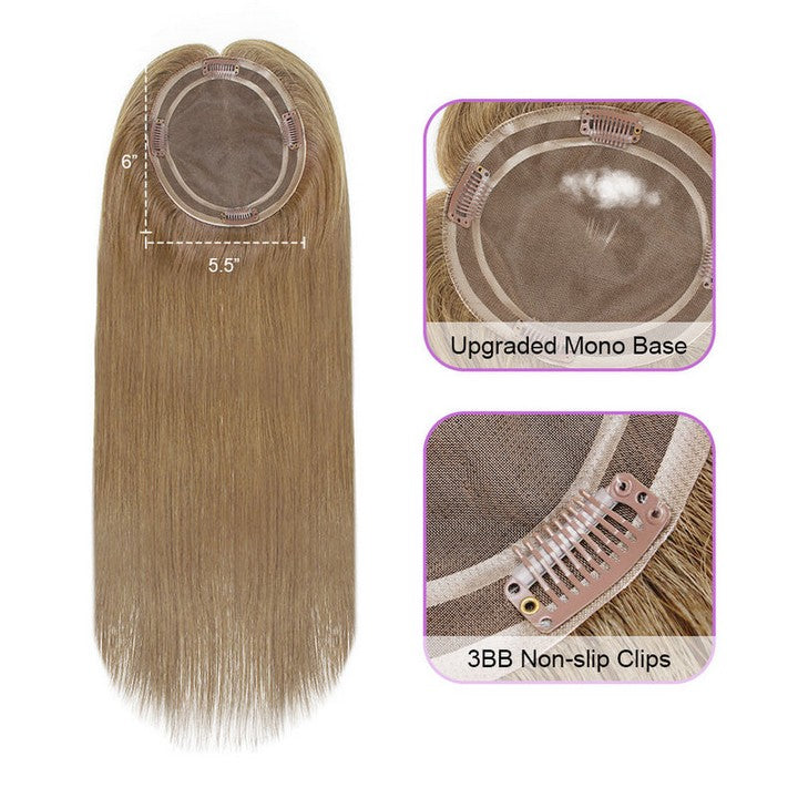 Mono Top Hair Topper Color 6#