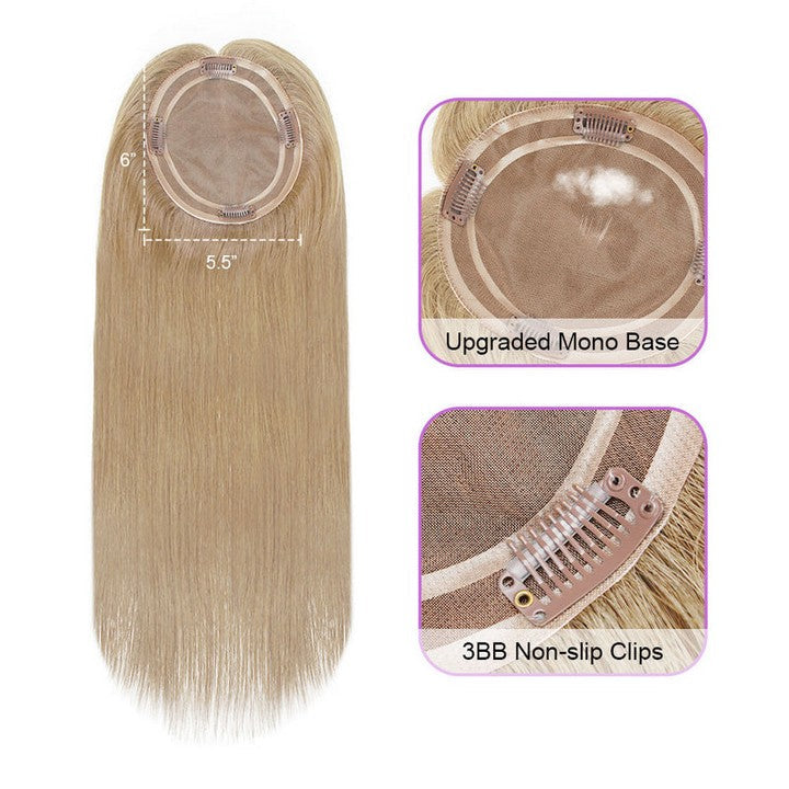 Mono Top Hair Topper Color 8#