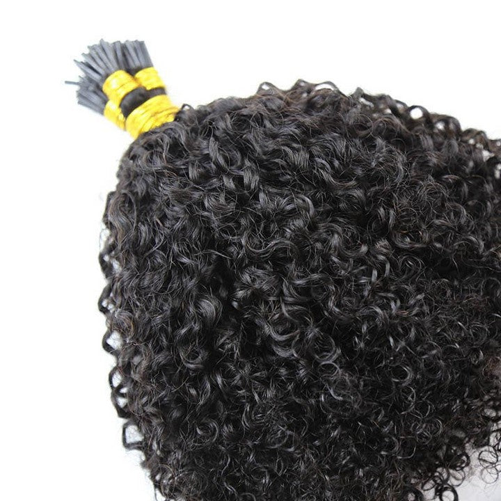 Kinky Curly I Tip Hair Extension