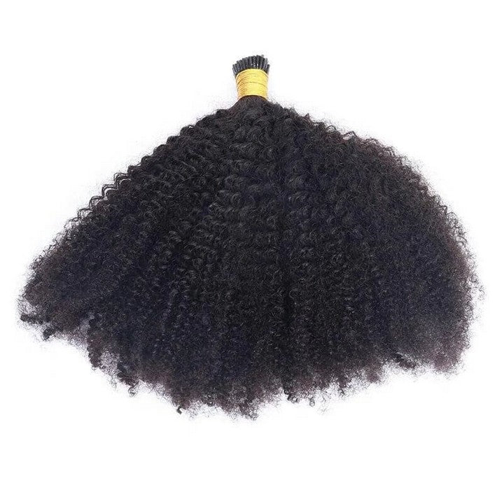 Afro Kinky Coily I Tip Hair Extension