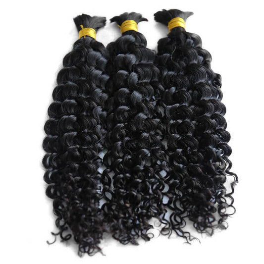 Spanish Curl Bulk Hair Extensions for Braiding