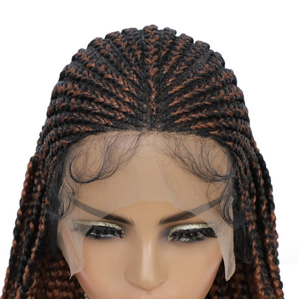 Full Lace Braid Wig_303