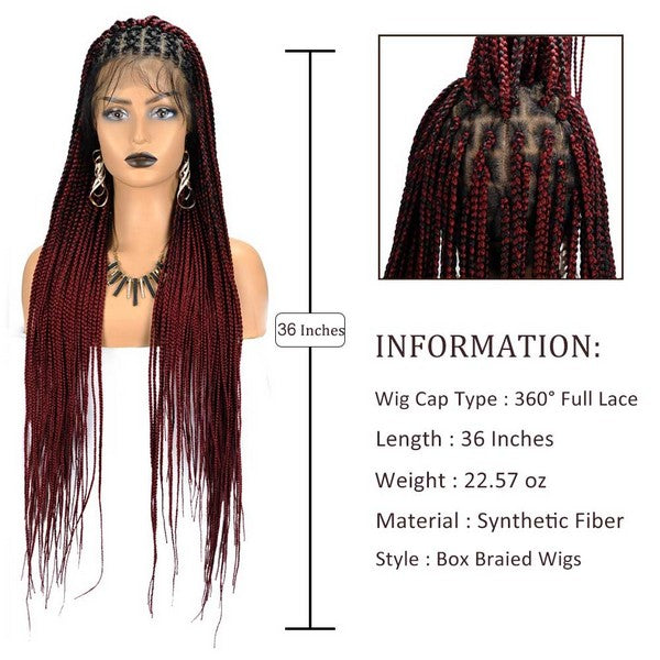 Full Lace Braid Wig_058